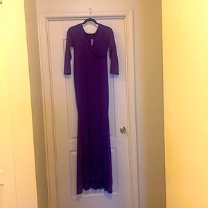 Women's Off Shoulder Maternity Dress